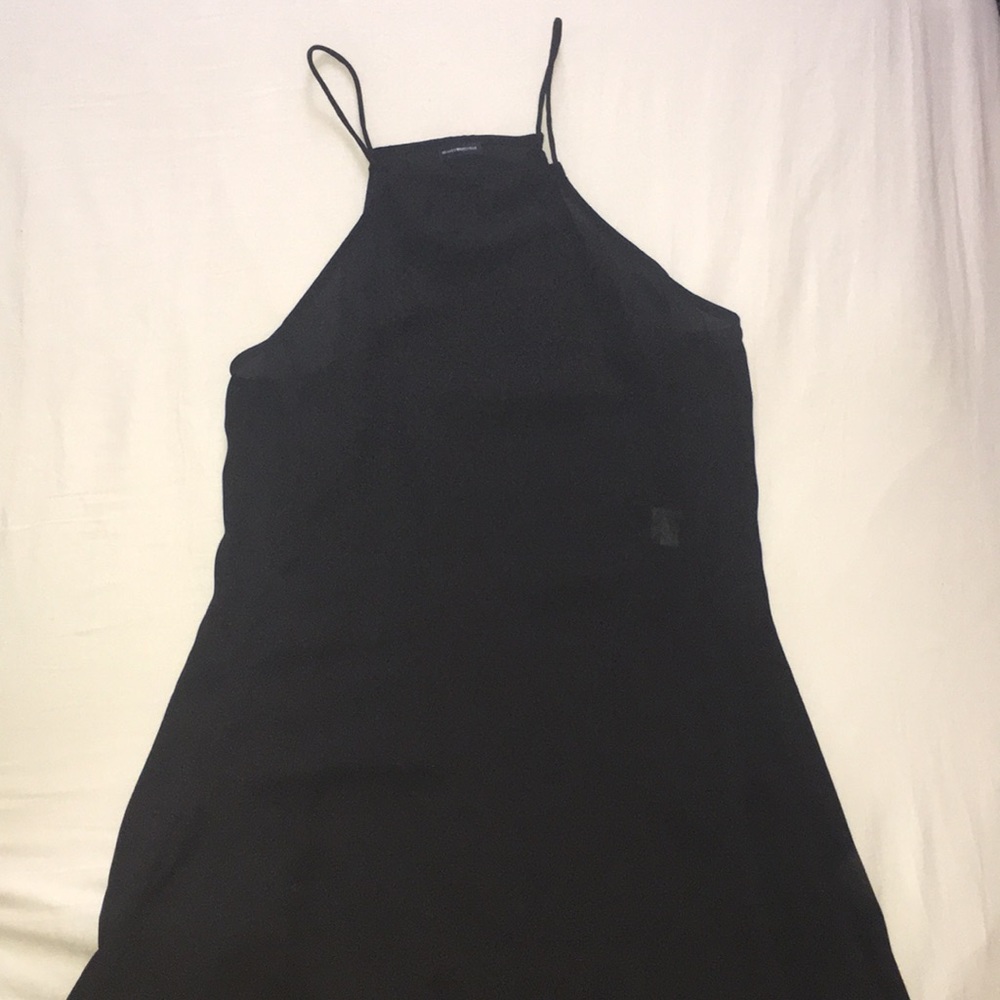 BRANDY MELVILLE BLACK SLIP DRESS